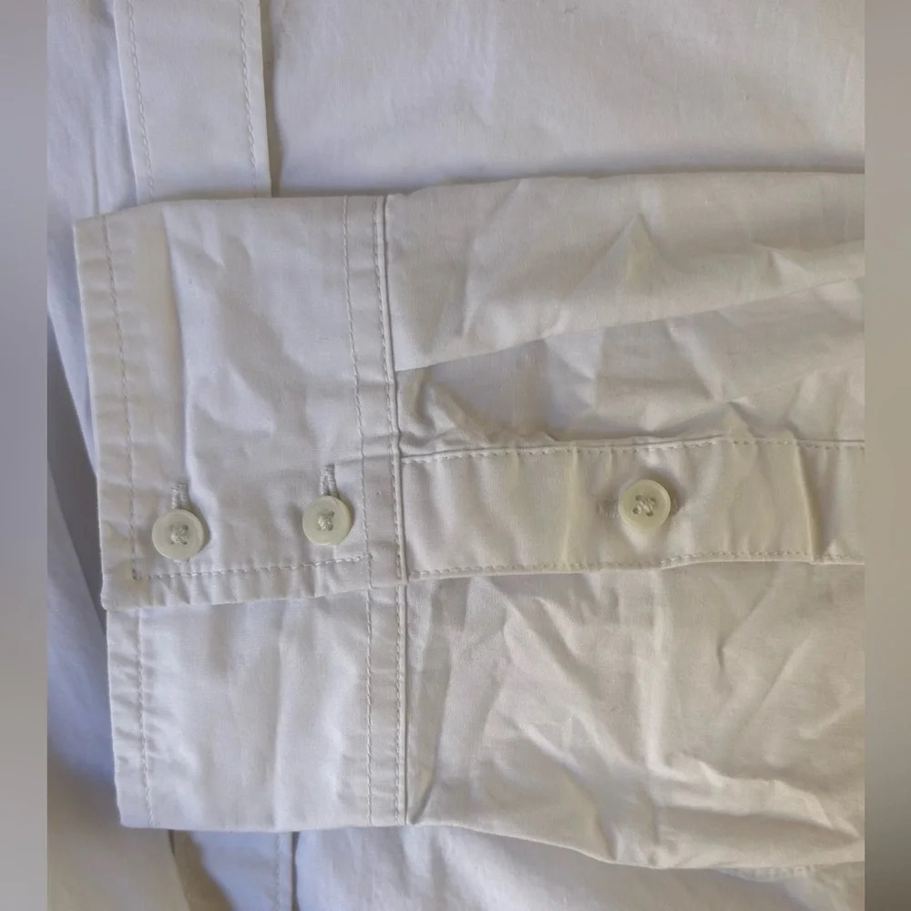 NWT OFFLINE Long Sleeve womens poplin Button Up Shirt Sz M casual, preppy - Picture 10 of 10